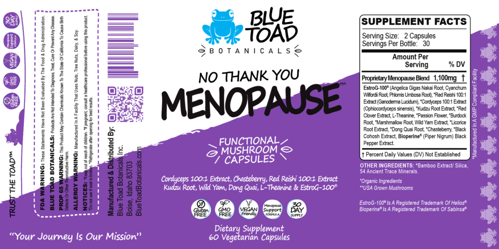 Blue Toad CAPSULES Print Labels 2022 MENOPAUSE X 01 01