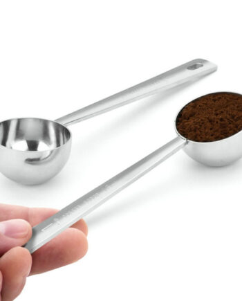 spoon full of dark powder